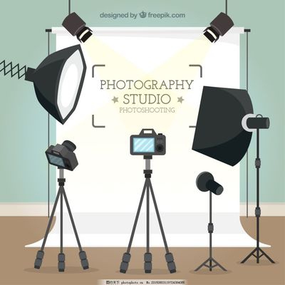 摄影灯光矢量素材在智能产品设计中的应用